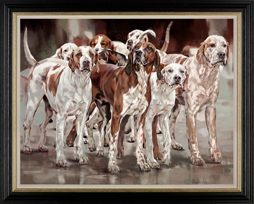 The Regiment by Debbie Boon - Framed Limited Edition on Canvas