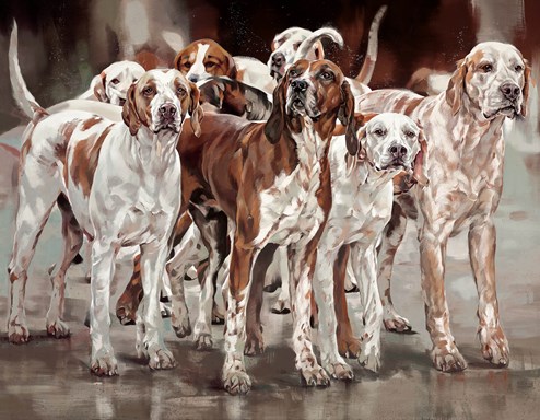 The Regiment by Debbie Boon - Limited Edition on Canvas